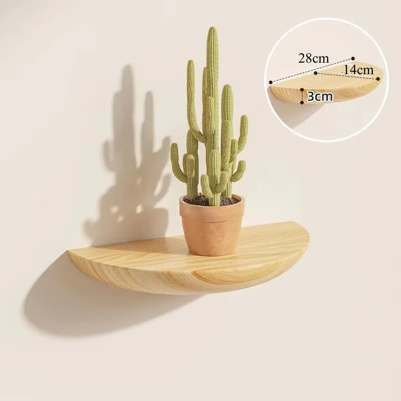 étagère murale bois naturel moderne étagère salle bains étagère salon rangement respectueux environnement minimaliste