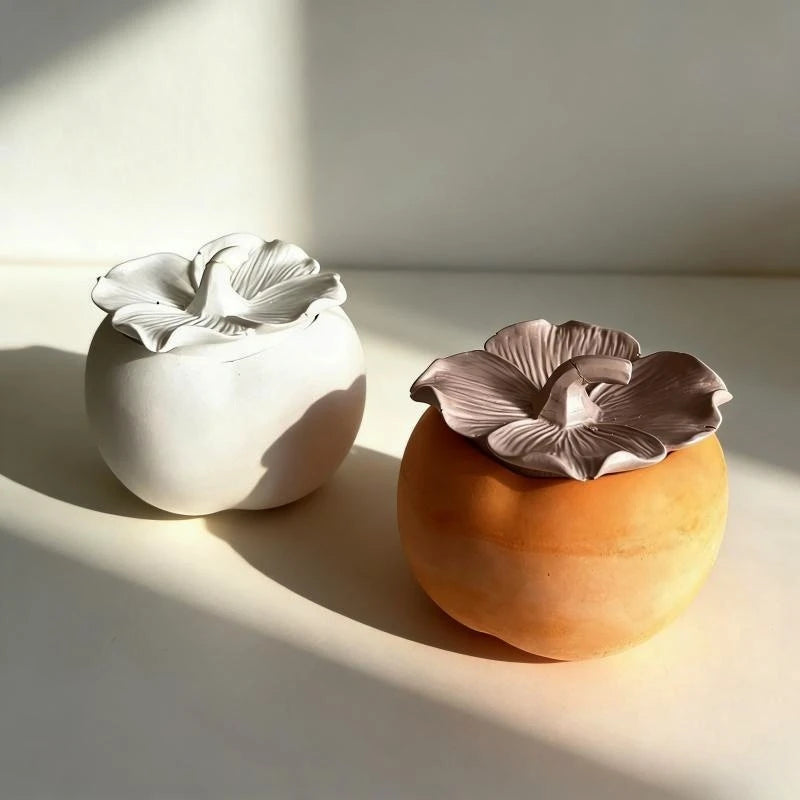 moulage silicone citrouille fruit vase deco maison automne pot couvercle floral minimaliste