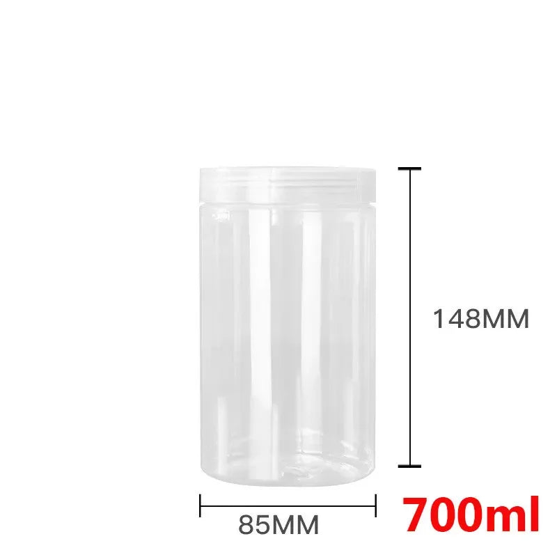boîtes plastique transparentes qualité alimentaire 250ml 1000ml moderne rangement cuisine