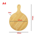planche découper bois clair grain naturel fourchette couteau classique service pizza steak collation