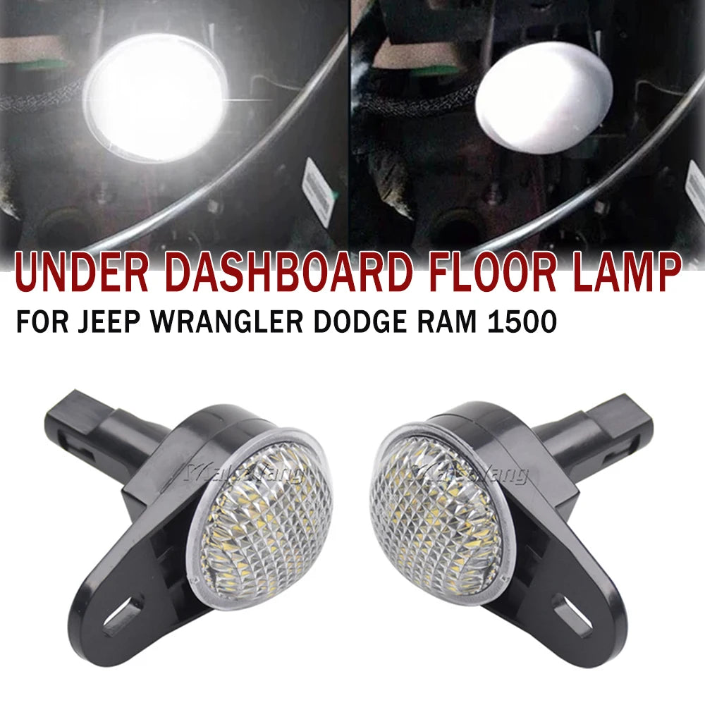 lampe sous tableau bord led jeep dodge noir moderne 2400 lumens