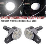 lampe sous tableau bord led jeep dodge noir moderne 2400 lumens