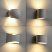 lampe murale moderne blanche LED G9 sphérique minimaliste chambre salon