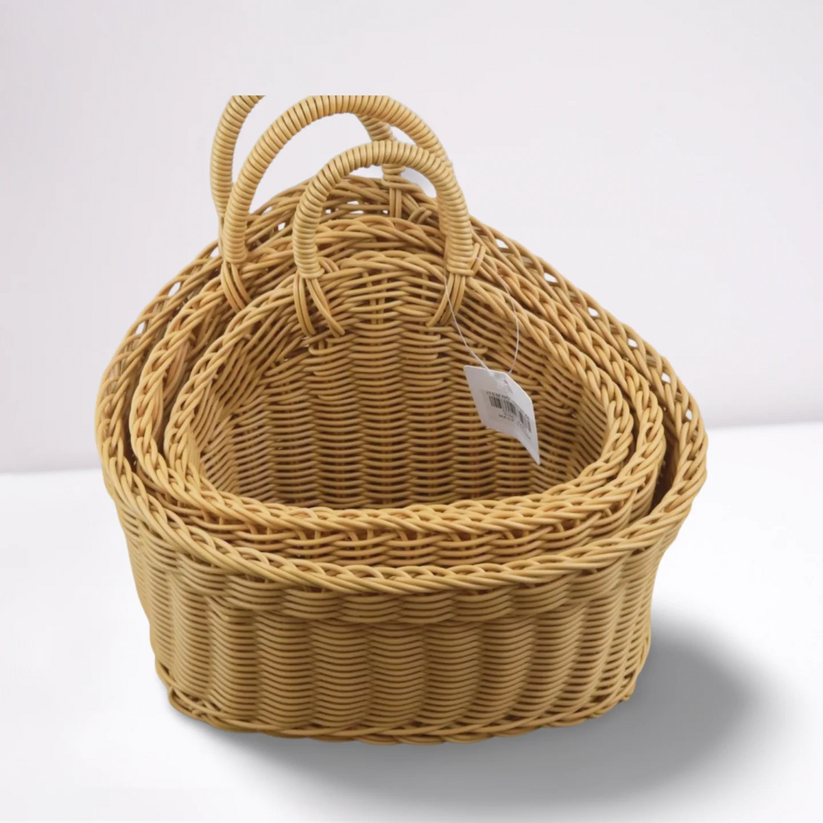 paniers tressés naturels panier suspendu mural rangement fruits légumes crochet scandinave pliable respectueux environnement.storage