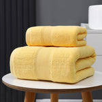 serviette bain coton rayures horizontales absorbante séchage rapide grande maison sport