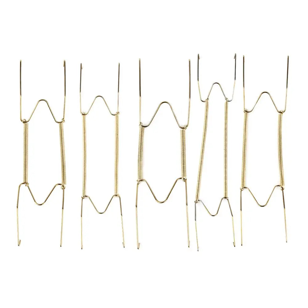 cadres photo or métal brillant modernes supports assiettes décoration murale invisible 10 12 14