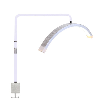 lampe led anneau blanc moderne clips support téléphone adaptateur eléctrique adjustable salon beauté