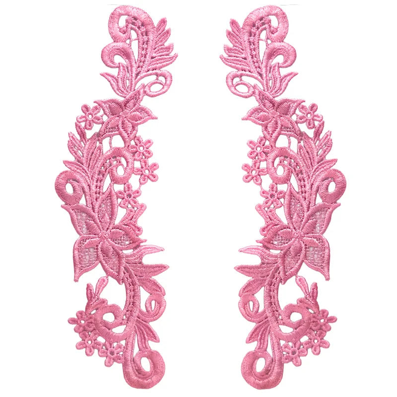 ruban dentelle floral ajouré vert blanc doré rouge noir classique élégant fait main écologique