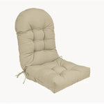 coussin chaise gris quadrillé imperméable confortable extérieur intérieur antidérapant coton pp tissage élevé qualité