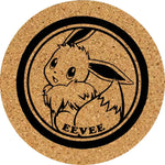 dessous verre pokémon Pikachu Squirtle Charmander Bulbasaur mignons accessoires anime graphiques liège unisexe