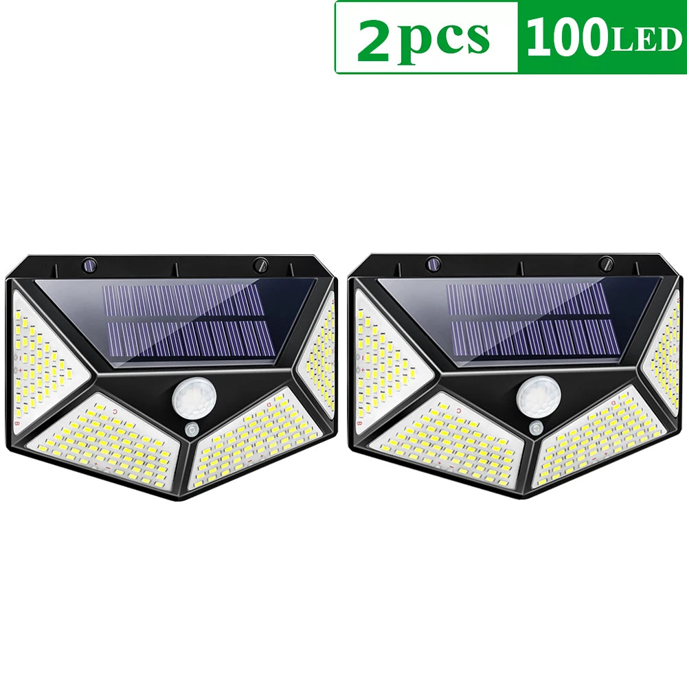 lumière solaire led moderne extérieure capteur mouvement panneau solaire clips noir bleu blanc