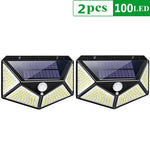lumière solaire led moderne extérieure capteur mouvement panneau solaire clips noir bleu blanc