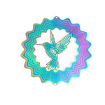 décoration extérieure métal oiseaux papillons violet bleu rose blanc artisanal moderne