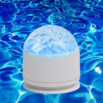 projecteur led blanc 16 couleurs transparent moderne télécommande veilleuse atmosphère ovale certifications cee fcc