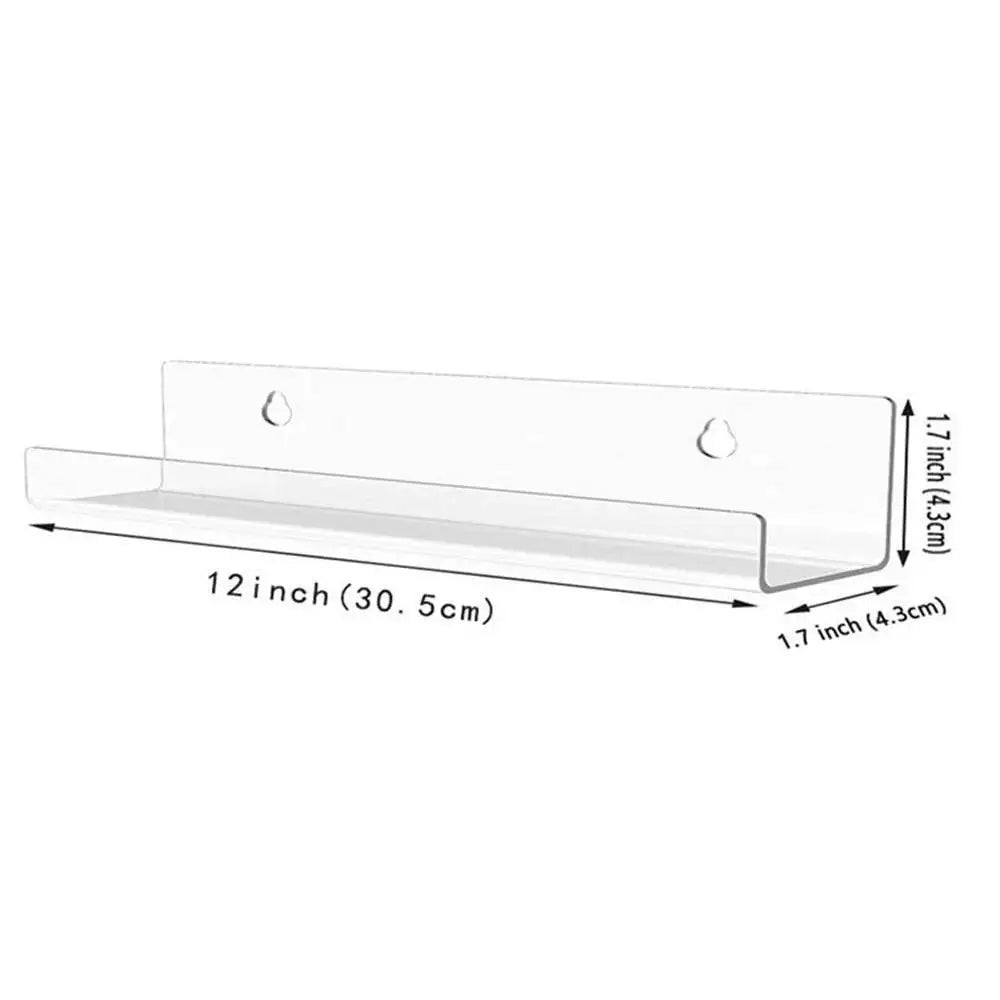 porte vinyles transparent moderne support mural pièces transparents