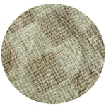 nappe ronde imperméable carreaux gris blancs moderne cuisine maison extérieure