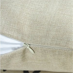 coussins carrés modernes motifs géométriques feuilles vertes tropicales couverture polyester coton