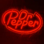 enseigne néon burger kebab pizza dr pepper hot moderne rétro cuisine affaires