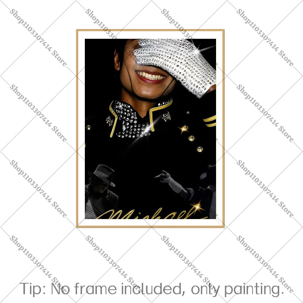 affiche murale MJ pop art photo noir blanc decoration maison 30x40cm erotique minimaliste
