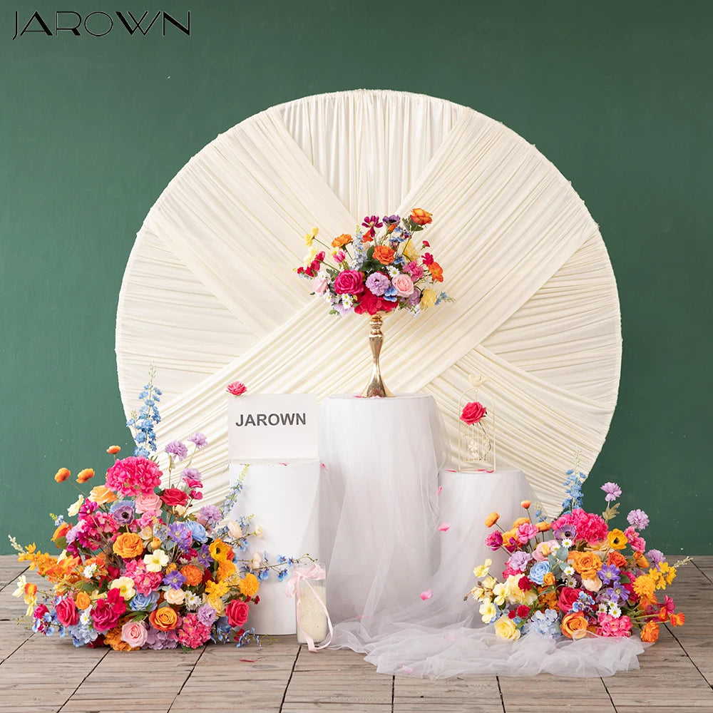 bouquets fleurs artificielles multicolores mariage anniversaire décoration extérieure moderne élégante variété