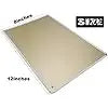 panneau decoratif metal rouge blanc doré texte liverpool fc grunge trous fixation dimension 30cm
