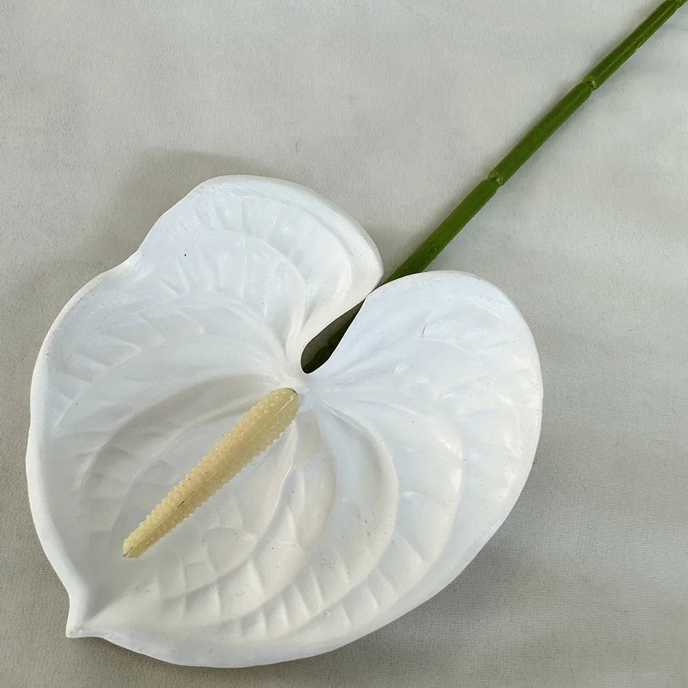 fleurs artificielles anthurium modernes multiple couleurs intérieur décoration mariage événements
