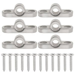 supports tige solaire argentés eyelets pièces vis industriel camping car caravane fixations