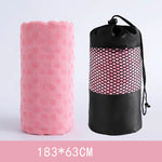 serviette microfibre couleur bleu orange rose violet moderne petite fleurs blanches sac rangement