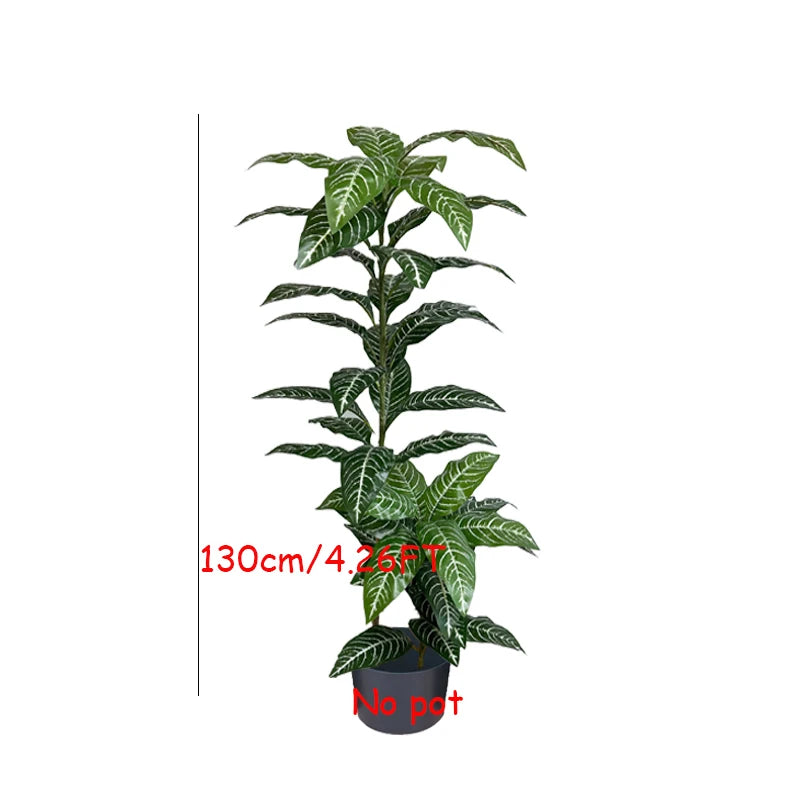 plantes artificielles bananier grandes feuilles vert modernes décoration intérieure hawaienne shop