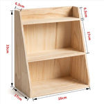 étagère murale bois marron clair moderne rangement multiple utilisations réutilisable supports rack.storage vintage