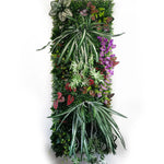 panneau mural pelouse artificielle plante décorative jardin intérieur extérieur décoration murale fleurs vertes artificielles