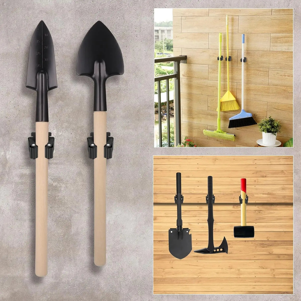 porte balai acier inoxydable support mural salle bain outils nettoyage moderne fixations