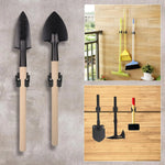 porte balai acier inoxydable support mural salle bain outils nettoyage moderne fixations
