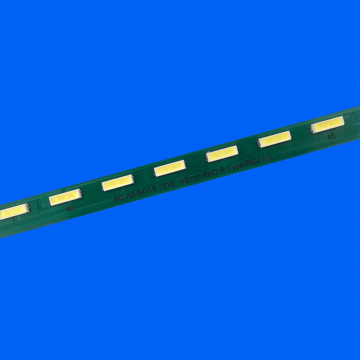 bande rétroéclairage led 49inch fhd vert blanc bleu moderne connecteur dimensions grille