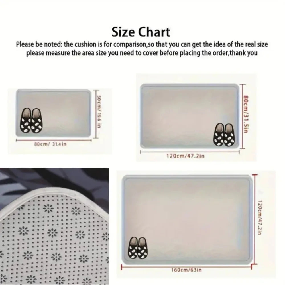 tapis d'entrée arche moria gate speak friend noir beige antidérapant résistant extérieurintérieur 40x60cm