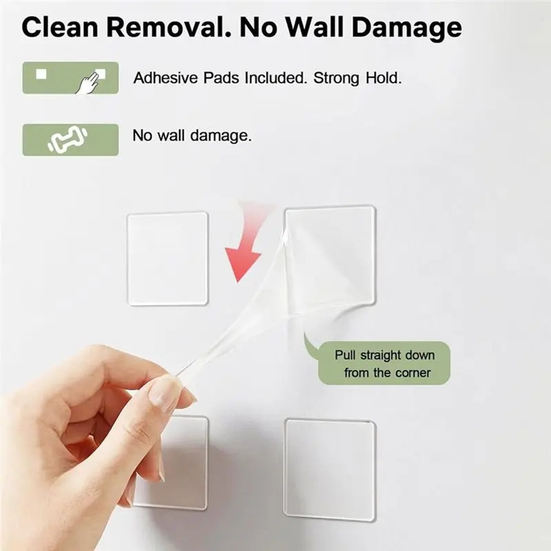 panneau decoratif feutre texturé beige marron vert gris minimaliste modernes pastilles adhésives punaises deco