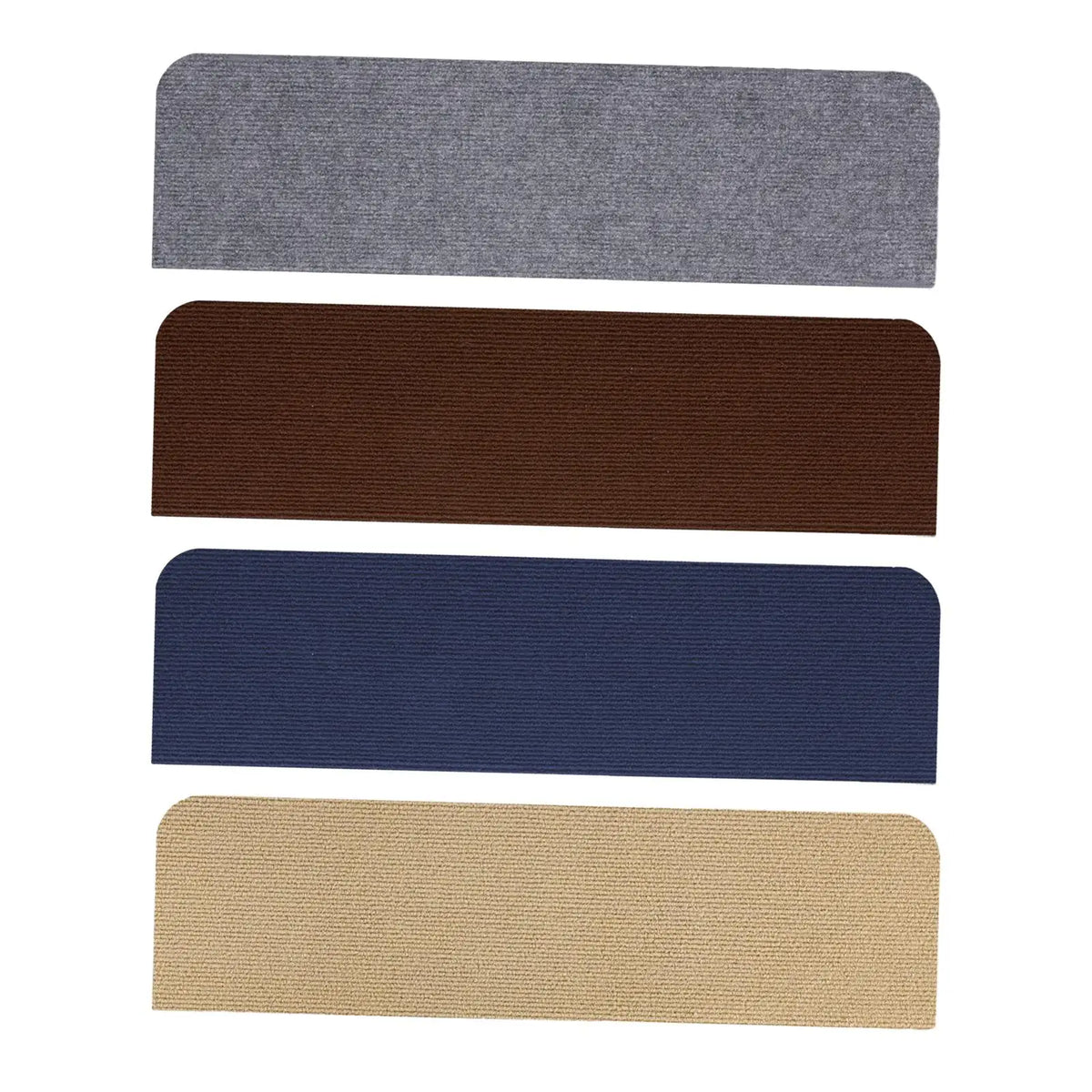 tapis anti dérapant moderne marches bois non slip adhésif beige gris bleu marine texture