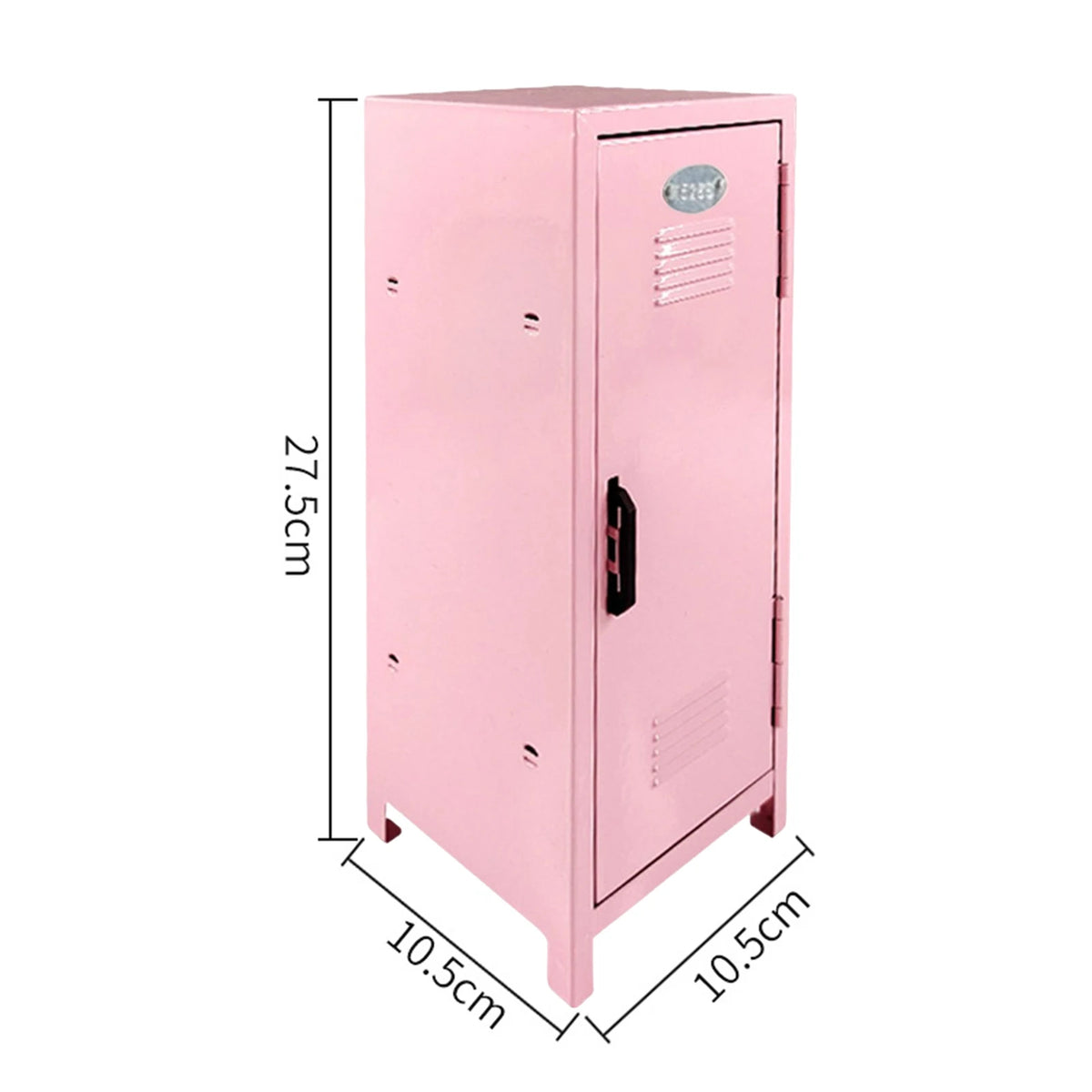 boîte rangement métal moderne violet rose bleu blanc noirversible organisateur jouets cosmétiques chambre