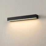lampe murale moderne led noir étanche ip65 mur extérieur neutral warm white light