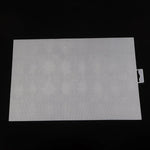 tissu aida moderne points réguliers noir blanc bleu marron clair couture broderie tricot