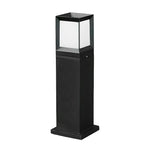 lampe moderne minimaliste extérieure led étanche noir gris ip65 waterproof
