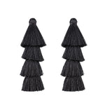 pompons franges polyester décoratifs modernes couleur bleu noir beige rose violet vert jaune blanc