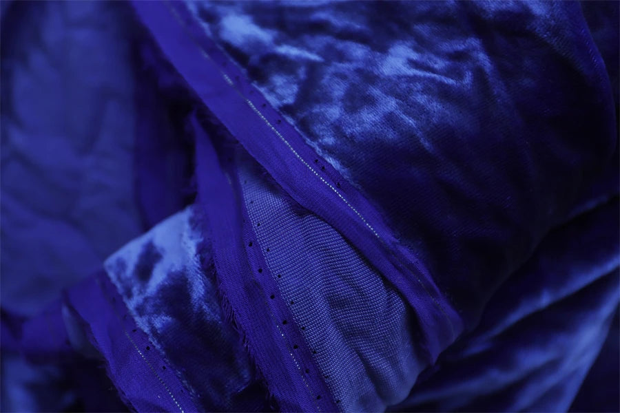 robe velours violet foncé classique biodegradable ceinture ajustable tissu soie