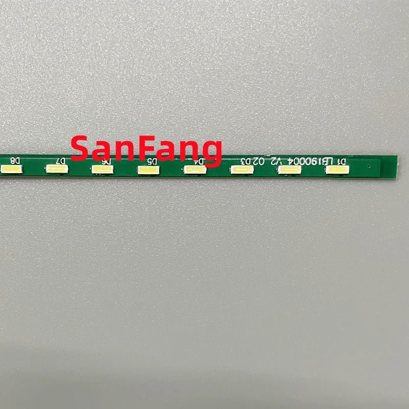 bande led verte moderne 391x4mm imprimée intégration led éclairage chambre pc gaming