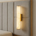 applique murale moderne cuivre marbre blanc doré salon chambre couloir