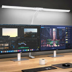 lampe led réglable double tête télécommande moderne gooseneck
