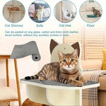 tapis grattage chats gris adhésif moderne tapis auto ajustable protection meuble