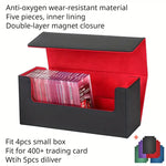 boîte cartes collection minimaliste noir bleu rouge vert jaune blanc unies opaques transporte rangement