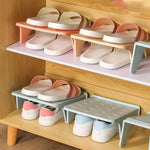 support chaussures moderne réutilisable couleur beige bleu clair rose pastel rondelles embossées opacité pratique