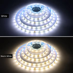 ruban led blanc blanc chaud moderne interrupteur adaptateur électrique 12v 3000k 6000k 3m 5m